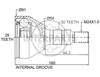 Granāta OJ-1396 151506 23984 Astra H 1.9 04-> ; Vectra C 02-08; Zafira 02-05 30/54/26