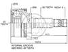 Granāta OJ-0252 151484 Toyota Corolla 1.4 00-02 ; Corolla Verso 02-04 ; Avensis 1.6 97 -> abs