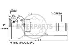 Granāta OJ-0145 23962 GI-103 Nissan Patrol 79-83-90-95