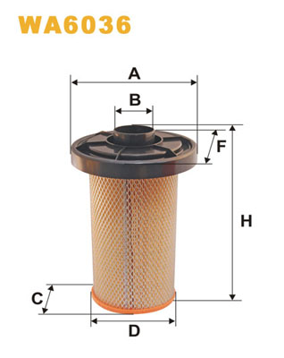 gaisa filtrs WA6036