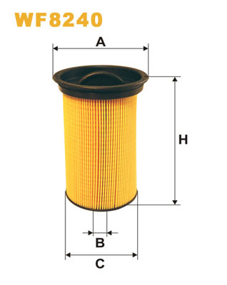 degvielas filtrs WF8240 PU742