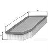 gaisa filtrs LX944 c30139