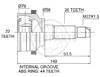 Granāta OJ-0449 151372 21034 GI-327 Mazda 323 93-98 ; Kia Sephia 96- 01 abs