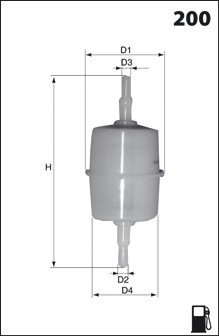 degvielas filtrs LAUTRETTE ELE3592