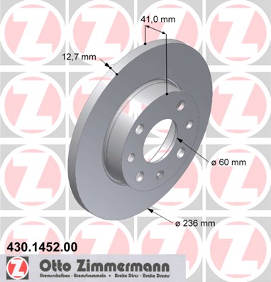 Br.disks 430.1452.00 kadett---