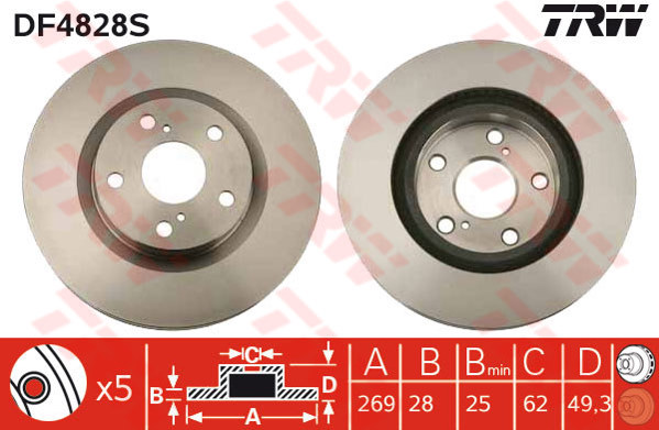 BR.DISKI DF4828S