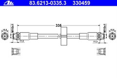 ~bremžu šļauka 83.6213-0335.3