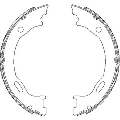 stāvbremzes loki 4707.01  Chrysler Pacifica 04-08   FB777 FB809