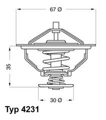 TERMOSTATS 4231.80D