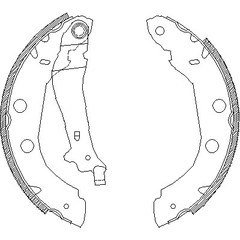 Bremžu loki 620-441500 C01002ABE