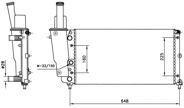 radiators 58072