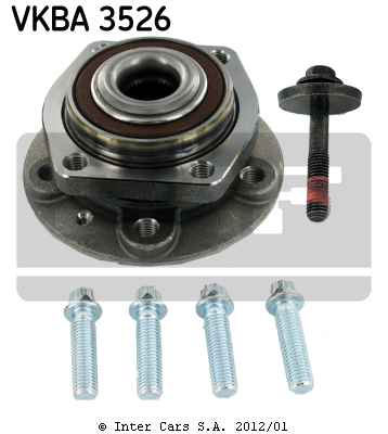 priekšējais gultnis R165.26  VKBA-3526  900-713  52.72456