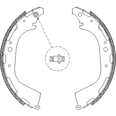 bremžu loki 465000 adn14126 gs8590 07040