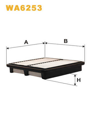 gaisa filtrs WA6253 FA-W02