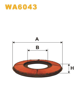 gaisa filtrs WA6043 LX556 C2826