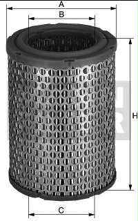 Gaisa filtrs MANN C1245