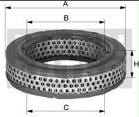 gaisa filtrs MANN C2649