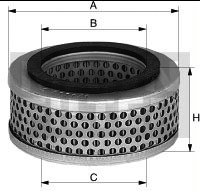 FILTRS GAISA MANN C38161