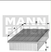 FILTRS MANN C2998