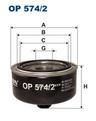 Filtrs OP574/2  WL7414  OC404 W1323