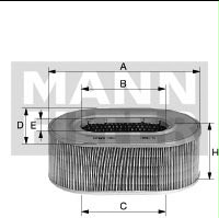 FILTRS MANN GAISA C3338