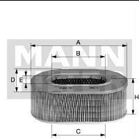 FILTRS MANN GAISA C3338