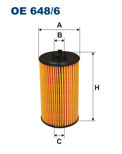 filtrs OE648/6 WL7422