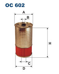 FILTRS FIL/OC602 WL7004 OX38D b1m012