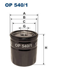 FILTRS OP540/1 W712/8 W716/1 OC100