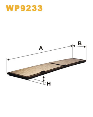 salona filtrs WP9233
