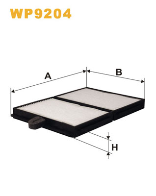 salona filtrs WP9204