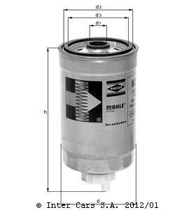 degvielas filtrs WF8055 KC69 WK845/1 H119WK