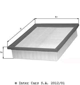 gaisa filtrs 97.6199 C31104 WA6686 LX1083 4876199