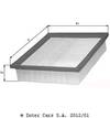 gaisa filtrs 97.6199 C31104 WA6686 LX1083 4876199