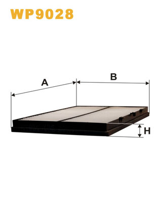 salona filtrs WP9028