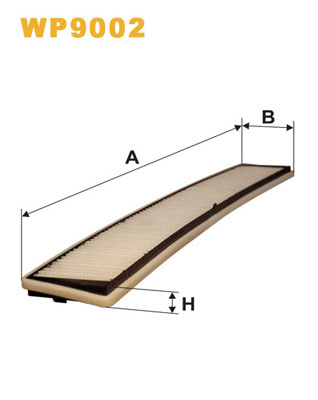 salona filtrs WP9002