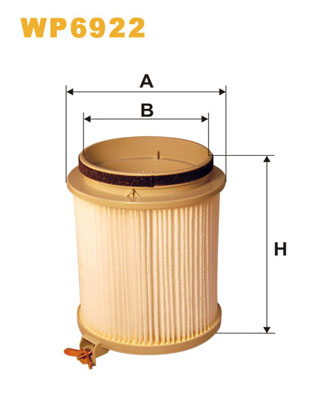 salona filtrs WP6922