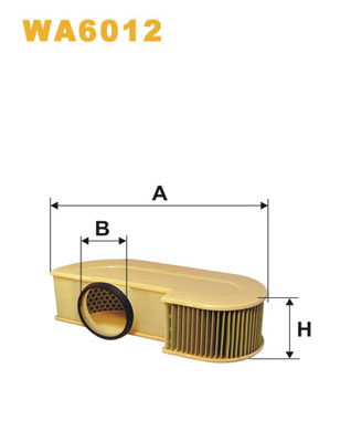 gaisa filtrs WA6012