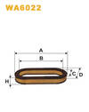 gaisa filtrs WA6022