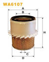 gaisa filtrs WA6107