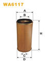 gaisa filtrs WA6117