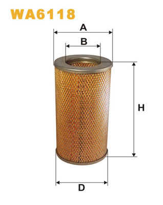 gaisa filtrs WA6118
