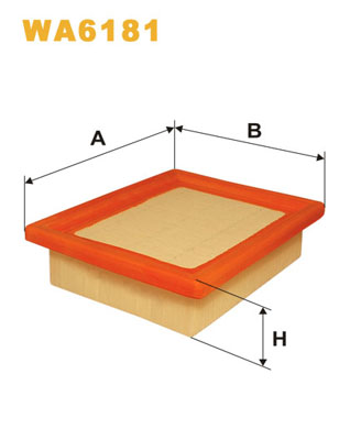 gaisa filtrs WA6181