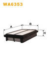 gaisa filtrs WA6353