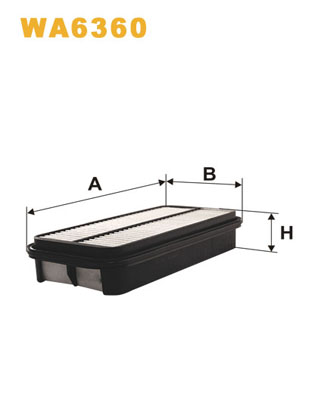 gaisa filtrs WA6360