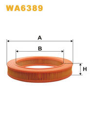 gaisa filtrs WA6389