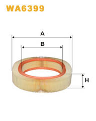 gaisa filtrs WA6399