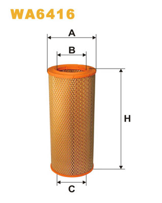 gaisa filtrs WA6416