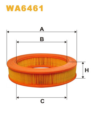 gaisa filtrs WA6461