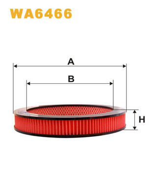 gaisa filtrs WA6466